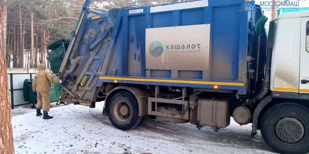 Красноярские будни наших мусоровозов