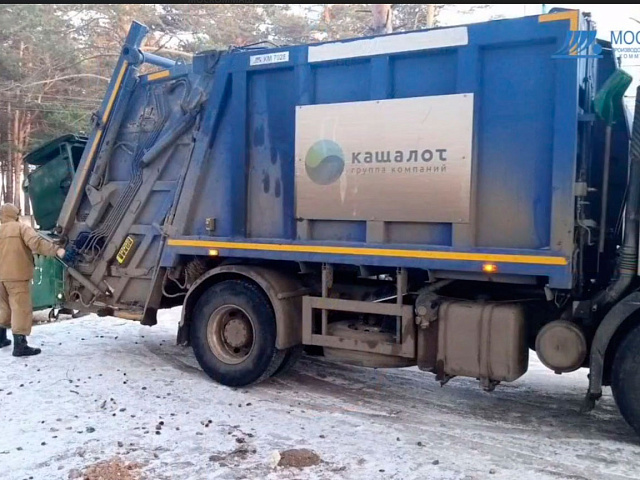 Красноярские будни наших мусоровозов